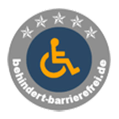 Logo von behindert-barrierefrei e.V.